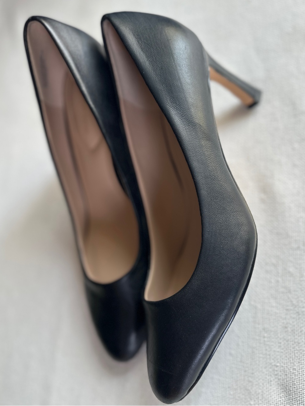Giani Bernini "Verronica" Almond Toe Leather Pumps | 8.5